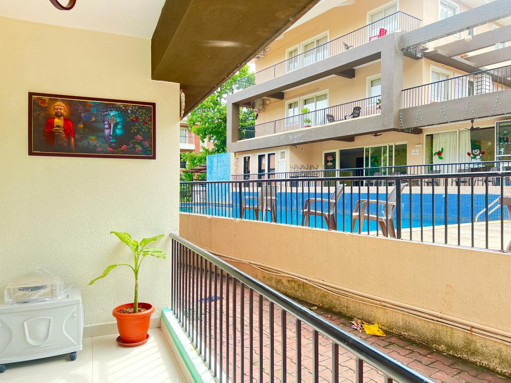 2Bhk Stunning Apartment With Pool ヴァガトール エクステリア 写真